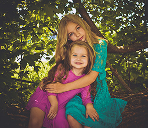 баннер меню каталога детской одежды и обуви для девочек